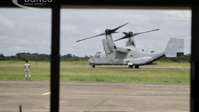 The US military has announced it is grounding its fleet of V-22 Osprey tilt-rotor aircraft after last week's deadly crash off the coast of Japan 07 12 2023